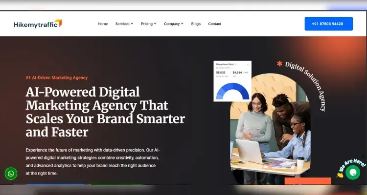 AI Driven social media marketing services in uk