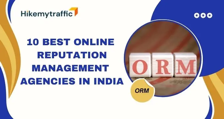Online Reputation Management Agencies in India